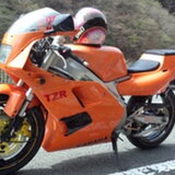 TZR250後方排気