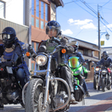 第2回あづち信長バイク武者行列